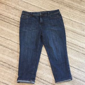 Chicos So Slimming Girlfriend Crop Jeans